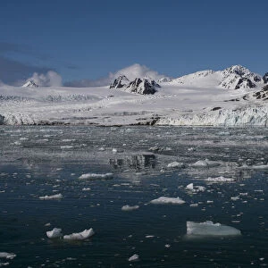 Lilliehook Glacier, Spitsbergen, Svalbard Islands, Arctic, Norway, Europe