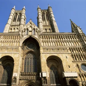Lincoln Cathedral, Lincoln, Lincolnshire, England, United Kingdom, Europe