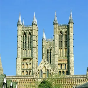 Lincoln Cathedral, Lincoln, Lincolnshire, England, UK, Europe