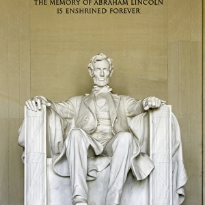 The Lincoln Memorial, Washington, D. C. United States of America, North America