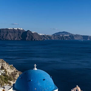 Little church, Oia, Santorini, Cyclades, Greek Islands, Greece, Europe