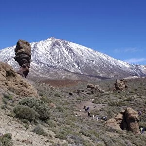 Los Roques and Mount Teide, Teide National Park, UNESCO World Heritage Site