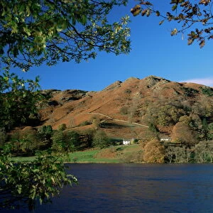 Loughrigg Tarn and Fell, Lake District National Park, Cumbria, England