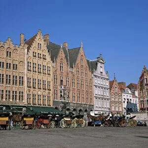 Main Town Square, Bruges, Belgium, Europe