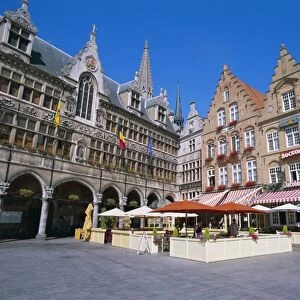 Main Town Square, Ypres, Belgium, Europe