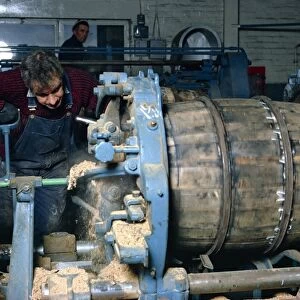 Making barrels to store spirits
