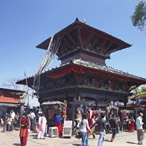 Manakamana Temple, Manakamana, Gorkha District, Gandaki, Nepal, Asia