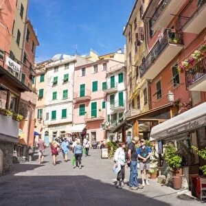 Manarola, Riomaggiore, Cinque Terre, UNESCO World Heritage Site, Liguria, Italy, Europe