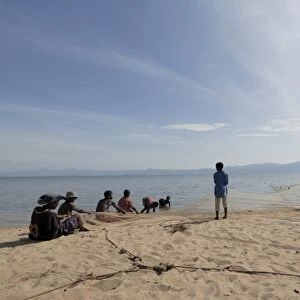 Mangochi beach, Lake Malawi, Malawi, Africa