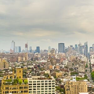 Manhattan skyline, New York City, United States of America, North America