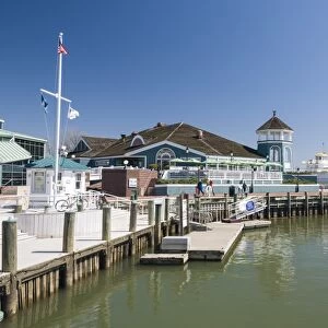 Marina and waterfront of Old Town, Alexandria, Virginia, United States of America, North America