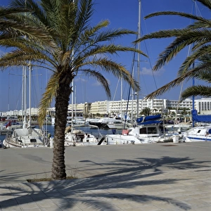 The marina, Yasmine Hammamet, Cap Bon, Tunisia, North Africa, Africa