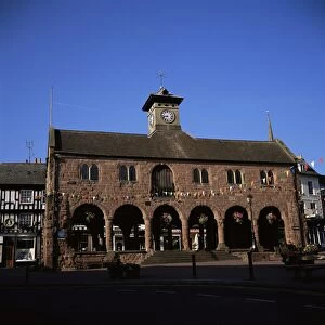 The Market Place (Market Hall), Ross-on-Wye, Hereford and Worcester, England