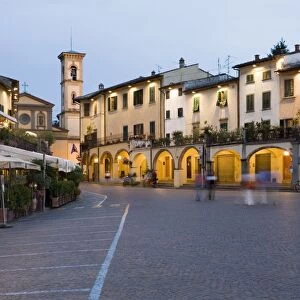 Market Square of Greve in Chianti, Tuscany, Italy, Europe