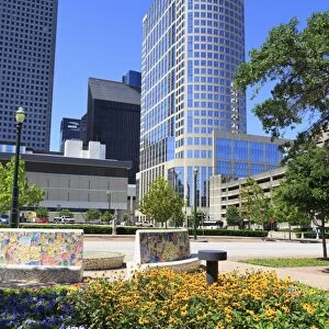 Market Square Park, Houston, Texas, United States of America, North America