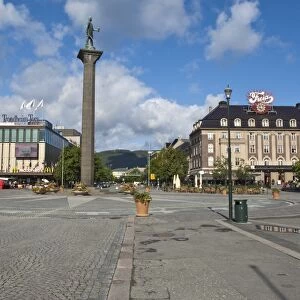 Market Square, Trondheim, Norway, Scandinavia, Europe