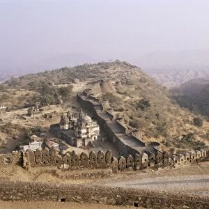 Massive fort built in 1458 by Rana Kumbha