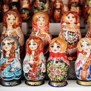 Matryoshka dolls, St. Petersburg, Leningrad Oblast, Russia, Europe