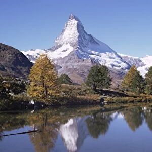 The Matterhorn reflected in Grindjilake