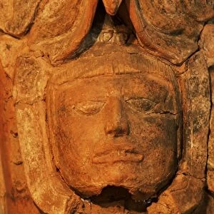 Mayan funerary urn