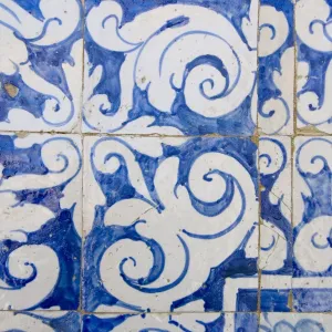 Medieval tilework Evora University