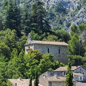 Medieval village of Oppede le Vieux, Vaucluse, Provence Alpes Cote d Azur region