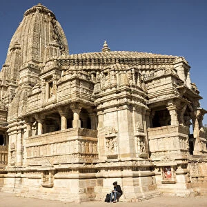 Meera Jain Temple, Chittorgarh (Fort), Chittor, Rajasthan, India, Asia