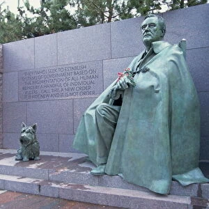 Memorial to FDR (Franklin D Roosevelt)