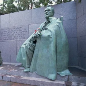 Memorial to FDR (Franklin D Roosevelt)