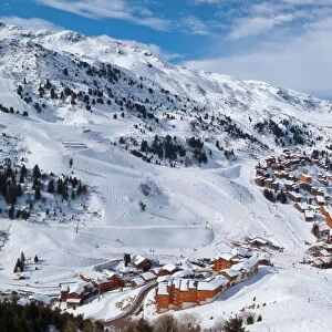 Meribel-Mottaret, 1750m, ski area, Meribel, Three Valleys (Les Trois Vallees)