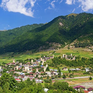 Mestia, Svaneti mountains, Georgia, Central Asia, Asia