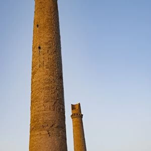 Minarets in Herat, Afghanistan, Asia