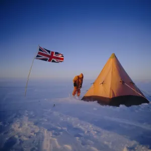 Minus 35 degrees and blowing, Antarctica