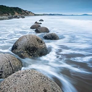 Moeraki boulders, Moeraki, Otago, South Island, New Zealand, Pacific