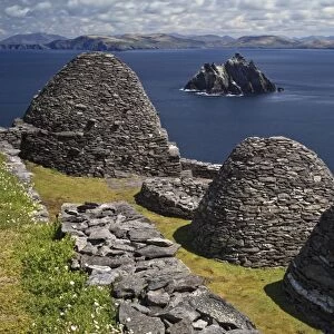 Monastery on Skellig Michael, UNESCO World Heritage Site, County Kerry, Munster