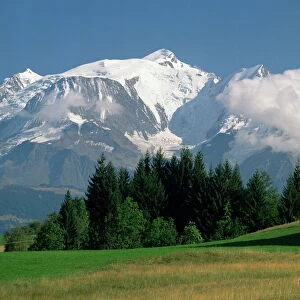Mont Blanc, Haute Savoie, Rhone Alpes, French Alps, France, Europe