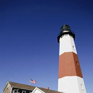 Montauk Point Lighthouse, Montauk, Long Island, New York State, United States of America