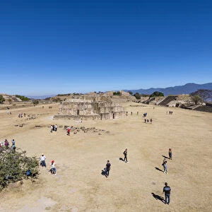 Monte Alban, UNESCO World Heritage Site, Oaxaca, Mexico, North America