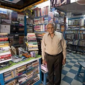 Mr. G. M. Singhvi, Owner of Books Corner, an excellent small bookshop in Jaipur