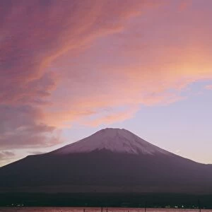 Mt. Fuji and Yamanaka ko (lake)