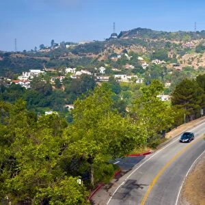 Mulholland Drive, Los Angeles, California, United States of America, North America