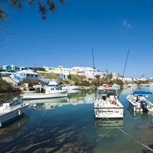 Mullet Bay in St. Georges, Bermuda, Central America