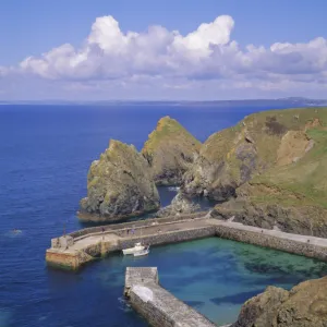 Mullion Cove, Cornwall, England, UK