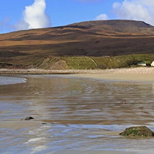 Mulranny Beach on Clew Bay, County Mayo, Connaught (Connacht), Republic of Ireland