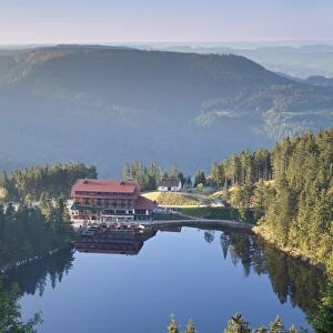 Mummelsee Lake, Black Forest, Baden Wurttemberg, Germany, Europe