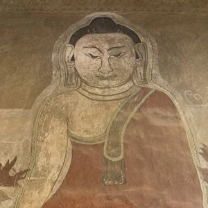 Murals, Sulamani Pahto, Bagan (Pagan), Myanmar (Burma), Asia