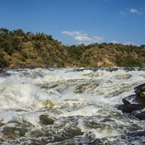 Murchison Falls (Kabarega Falls) on the Nile, Murchison Falls National Park, Uganda, East Africa, Africa