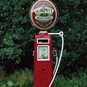 Murphys Stout petrol pump