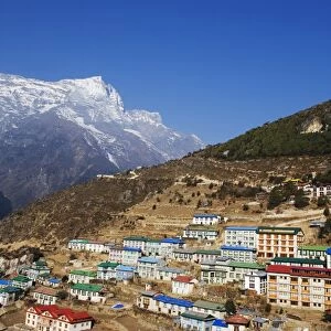 Namche Bazar, Solu Khumbu Everest Region, Sagarmatha National Park, Himalayas