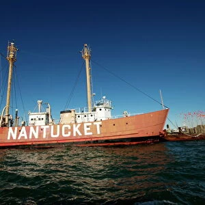 Nantucket Light Ship, Boston Harbour, Boston, Massachusetts, New England